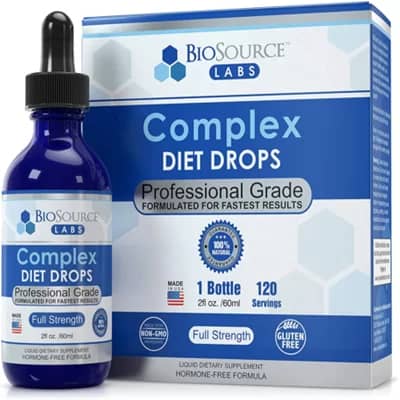 Buy Online Original Biosource Labs Complex Diet Drops in Pakistan at starting prices of just 3500-PKR only Biosource Labs Complex Diet Drops in Pakistan Complicated weight loss plan drops allows convert your body into a fat burning furnace whilst utilized in together with the our modified vlcd (very low calorie weight loss plan) protocol. This formulation contains over 25 exclusive ingredients acknowledged to help lessen hunger, stability many exclusive physical strategies, and provide you with strength to spare. The biosource labs diet protocol is meant to be a quick, but powerful frame reset. Over the course of roughly a month you may retrain your body and thoughts to get again into a super area of healthy residing. Complicated diet drops and the biosource labs weight loss plan protocol will assist catapault you in the direction of becoming a leaner, more energetic, more confident you! Ingredients of Biosource Labs Complex Diet Drops in Pakistan l-glutamine, l-tyrosine, l-arginine, beta-alanine, l-carnitine, l-ornithine, l-tryptophan, chromium picolinate, monoammonium glycyrrhizinate, gaba, raspberry ketones, irvingia gabonensis (african mango) extract, coleus forskohlii root extract, camellia sinensis (green tea) extract, panax ginseng extract, guarana extract, lepidium meyenii (maca) root extract, astragalus membranaceus root extract, gymnema sylvestre leaf extract,vitis vinifera (grape seed) extract, fucoxanthin extract, eleutherococcus root extract, capsicum annum extract, citrus paradisi (grapefruit) seed extract Whilst and the way to take the drops Do no longer devour or drink some thing for 15 minutes before taking the drops. Vicinity the recommended amount of drops underneath your tongue, wait 30 seconds, after which swallow the ultimate liquid. (retaining drops underneath the tongue for longer is higher, however no longer vital.) do not devour or drink some thing for 15 mins after taking the drops. For constant weight loss: you'll need (1) 2oz bottle over the course of your 43-day food plan, and (2) 2oz bottles over the course of the 64-day food regimen (64-day weight loss plan is usually recommended in case you need to lose 20+ kilos.)