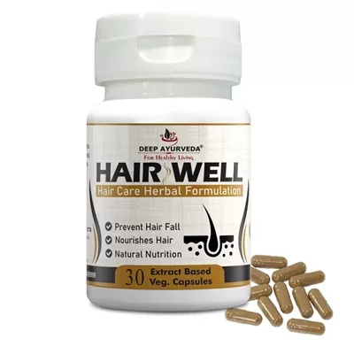 Buy Online Original Deep Ayurveda Hairwell Capsules in Pakistan at starting prices of just 4500-PKR only Deep Ayurveda Hairwell Capsule in Pakistan Hairwell hair is a blend of 18 very precious & rare ayurvedic herbs that is in use for hair-related troubles thinking about ancient times. Hairwell hair allows to save you dandruff, hair loss, cut up ends, and untimely grey hair. It offers entire nutrients to the scalp and hair roots without any issue effect as it 100% chemical-loose and no synthetic coloration or fragrance used on this . Hairwell tablet (hair complement) is a composition of a hundred% extract-based formulations that suggests a fine end result and prevents the re-taking region of dandruff, split-ends, untimely graying of hairs, and beneficial in re-boom of the hairs rapid. It’s miles a complete solution that offers popular nutrients to the scalp and hair toots, improves the blood go with the flow, manages dry and hard hairs, makes them easy and bright, and decreases scalp infections. Deep Ayurveda Hairwell Capsule in Pakistan Benefits It's miles a entire solution that provides overall vitamins to the scalp and hair toots, improves the blood stream, manages dry and hard hairs, makes them soft and bright, and decreases scalp infections. Deep Ayurveda Hairwell Capsule in Pakistan Ingredients Ashwagandha (withania somnifera) amla (phyllanthus emblica) saw palmetto (serenoa repens) dalchini (cinnamomum verum) bhringraj (eclipta prostrata) giloy (tinospora cordifolia) kanchnar (bauhinia variegata) Approximately this object Hairwell hair facilitates to save you dandruff, hair loss, cut up ends, and premature gray hair. The product is synthetic at kvic subsidized production unit (executive. Of india). 100% vegetarian product. No introduced synthetic colors, chemical substances, and synthetic flavoring dealers. The usage of thinking about that 2008 in our scientific exercise. Efficacy has been already tested, proved during clinical trials. Gmp licensed & usfda registered manufacturing unit.